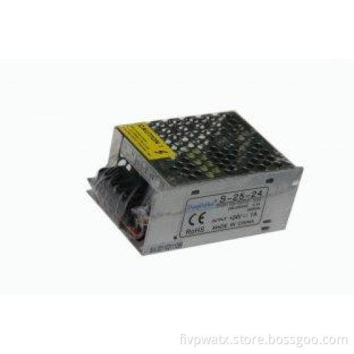 Natural Cooling Standard 24 Volt DC Power Supply 25W IP20 0